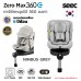  คาร์ซีทหมุนได้ 360 องศาพร้อมหลังคา สำหรับแรกเกิดถึง 12 ปี  SEEC ZERO MAX 360E With Canopy  [i-SIZE] - NIMBUS GREY